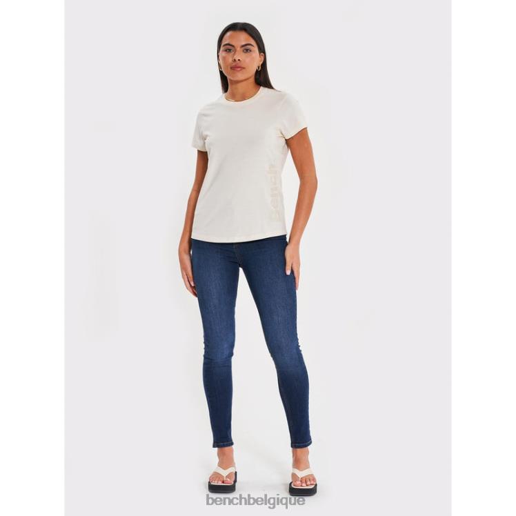 vêtements Bench jean skinny faye lavage foncé femmes 042X2117