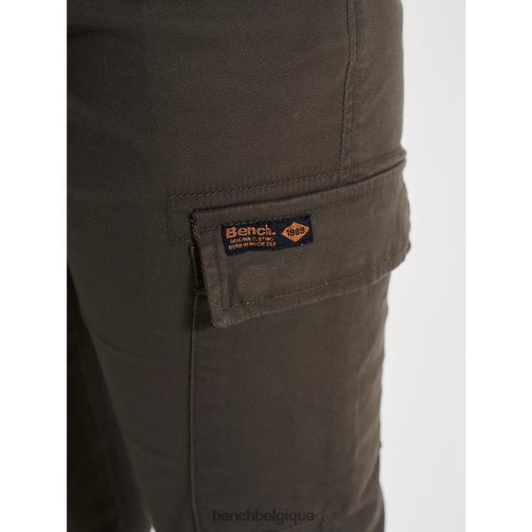 vêtements Bench pantalon cargo doah kaki femmes 042X2126