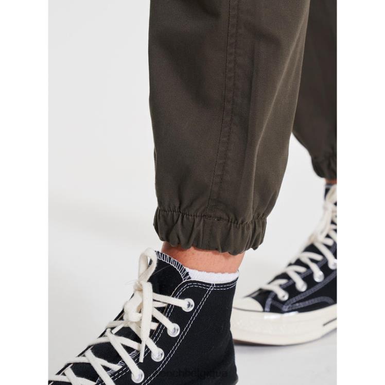 vêtements Bench pantalon cargo doah kaki femmes 042X2126