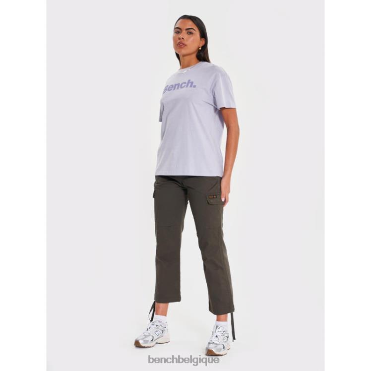 vêtements Bench pantalon cargo elfriede kaki femmes 042X2129