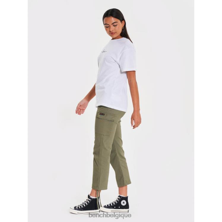 vêtements Bench pantalon cargo elfriede sage femmes 042X2130
