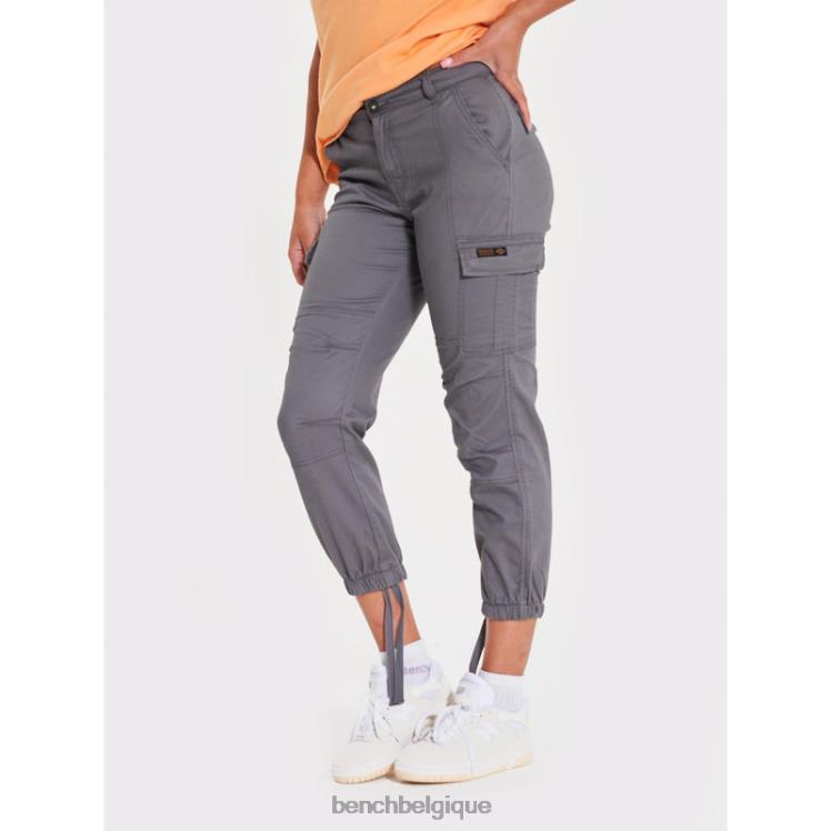 vêtements Bench pantalon cargo liliana charbon femmes 042X2127