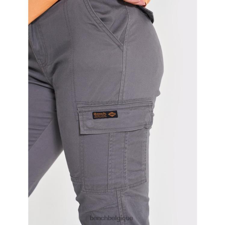 vêtements Bench pantalon cargo liliana charbon femmes 042X2127