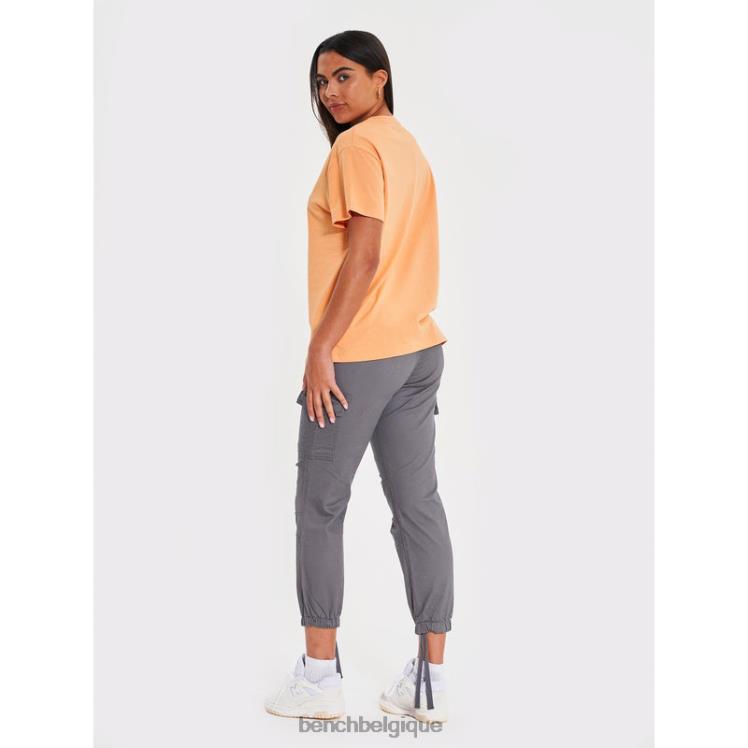vêtements Bench pantalon cargo liliana charbon femmes 042X2127