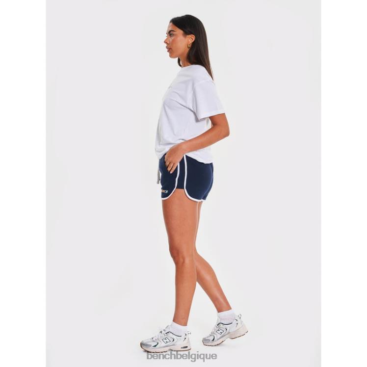 vêtements Bench short polaire starling marine femmes 042X2137