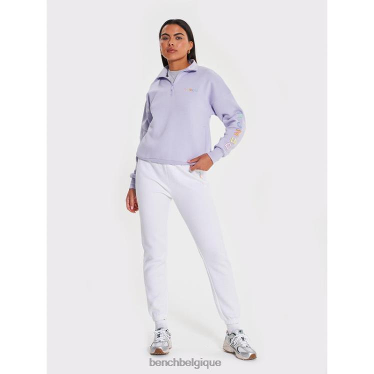 vêtements Bench entonnoir de sudation jobelle qtr lilas femmes 042X2104