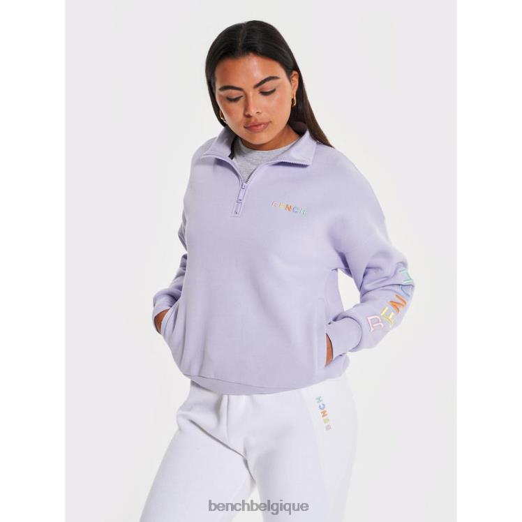 vêtements Bench entonnoir de sudation jobelle qtr lilas femmes 042X2104