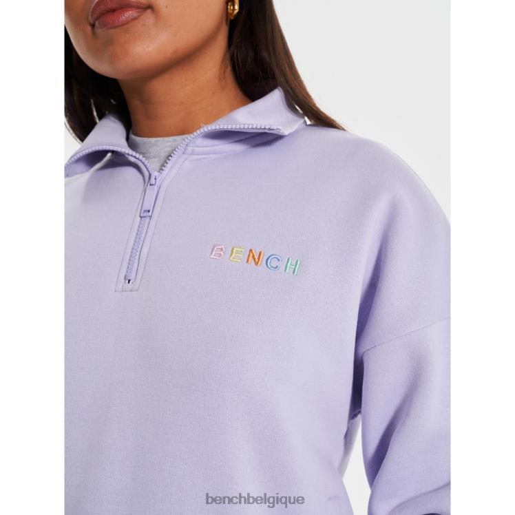 vêtements Bench entonnoir de sudation jobelle qtr lilas femmes 042X2104