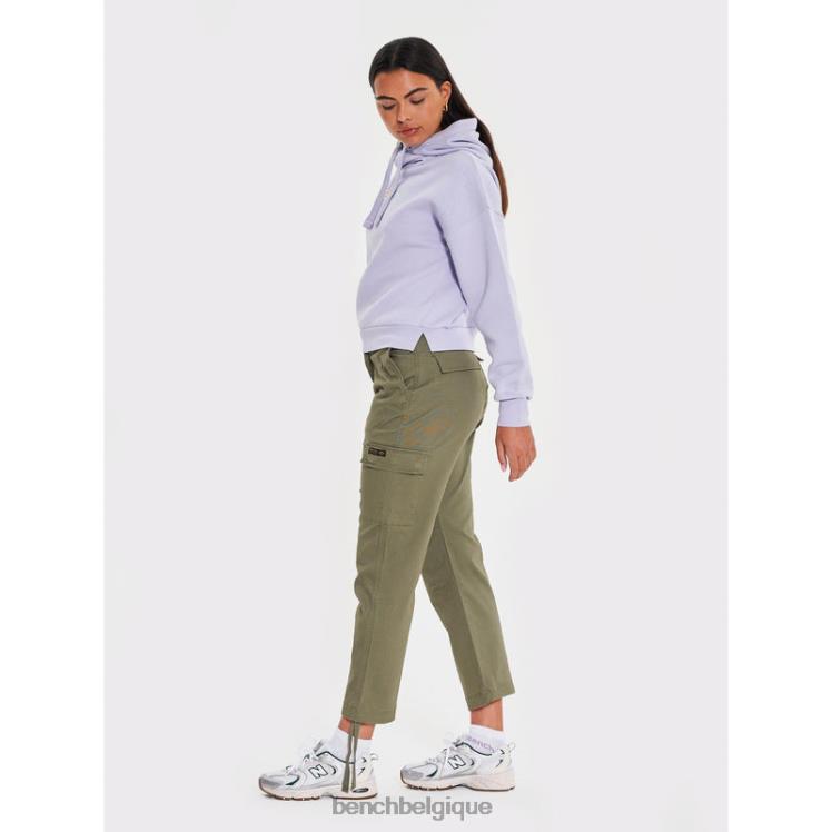 vêtements Bench sweat à capuche emaline lilas femmes 042X2106