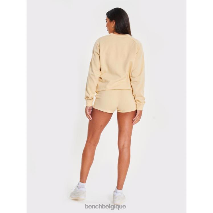 vêtements Bench sweat lolia crew beurre femmes 042X2115