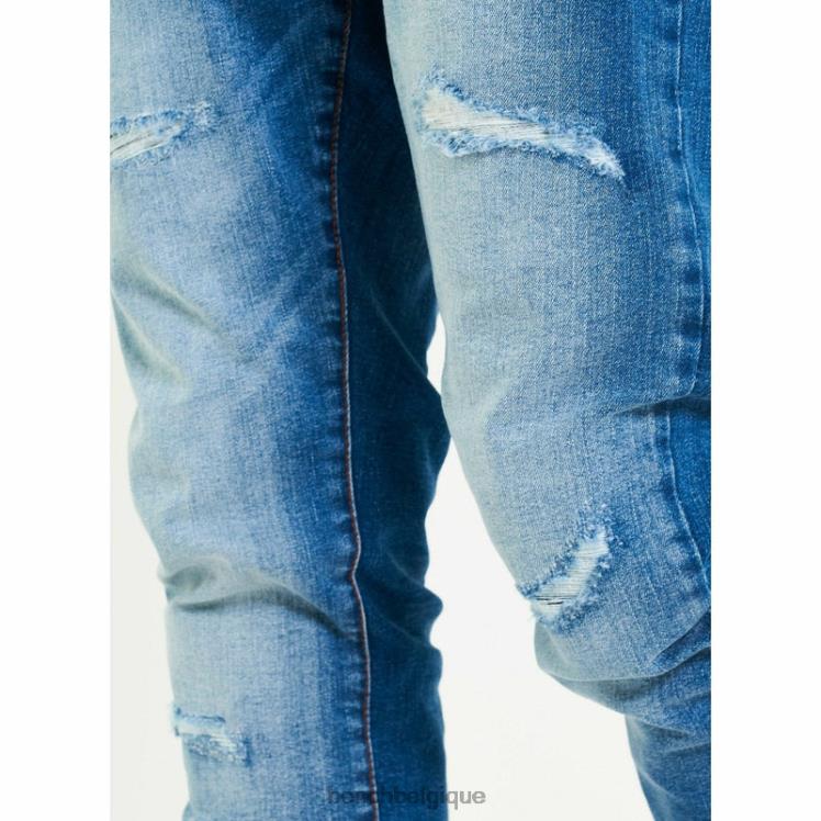vêtements Bench jean slim aw-001 bleu brillant Hommes 042X288