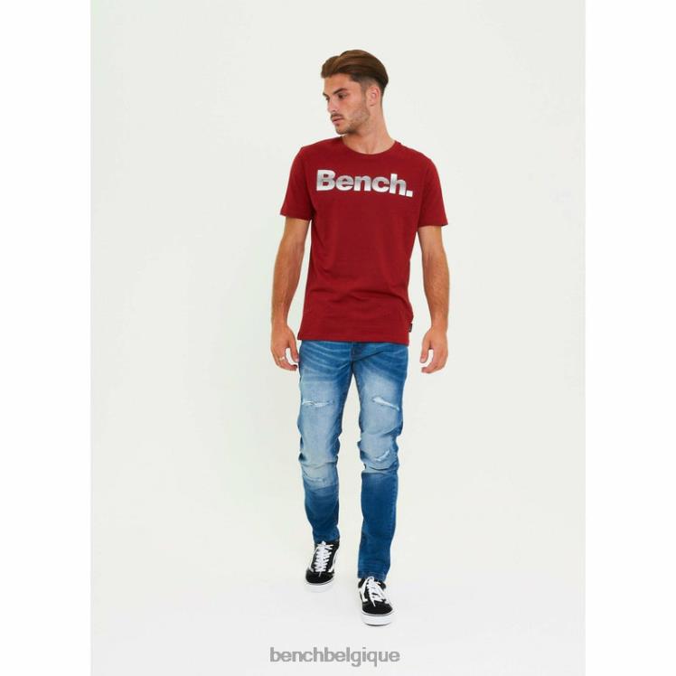 vêtements Bench jean slim aw-001 bleu brillant Hommes 042X288