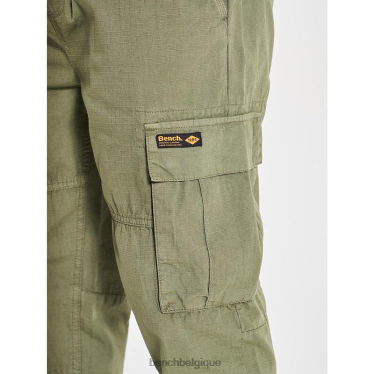 vêtements Bench pantalon cargo devvie kaki Hommes 042X253