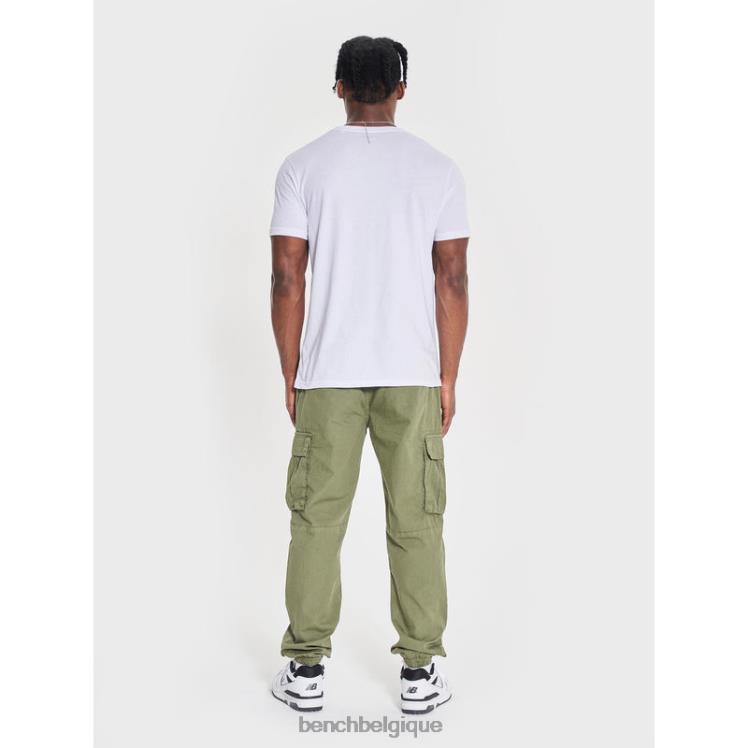 vêtements Bench pantalon cargo devvie kaki Hommes 042X253
