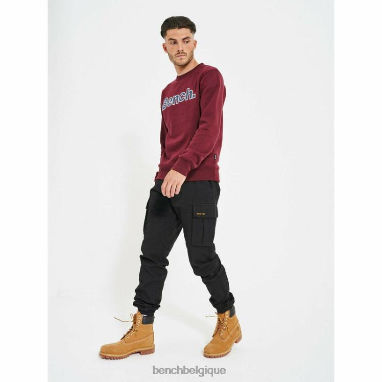 vêtements Bench pantalon cargo devvie noir Hommes 042X257