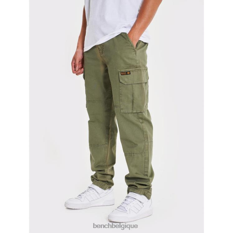 vêtements Bench pantalon cargo sergei kaki Hommes 042X252