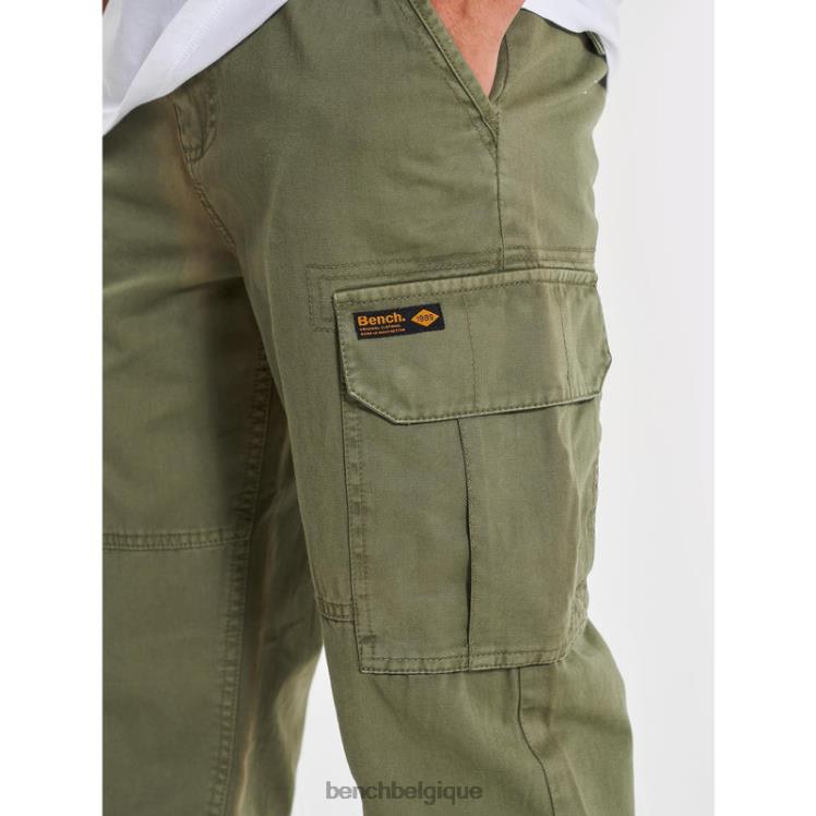 vêtements Bench pantalon cargo sergei kaki Hommes 042X252