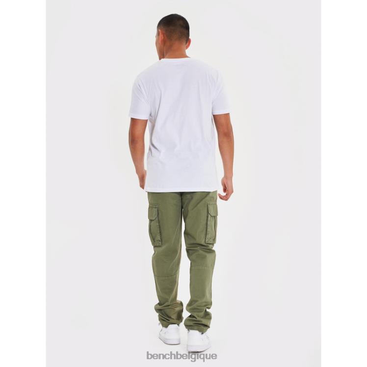 vêtements Bench pantalon cargo sergei kaki Hommes 042X252