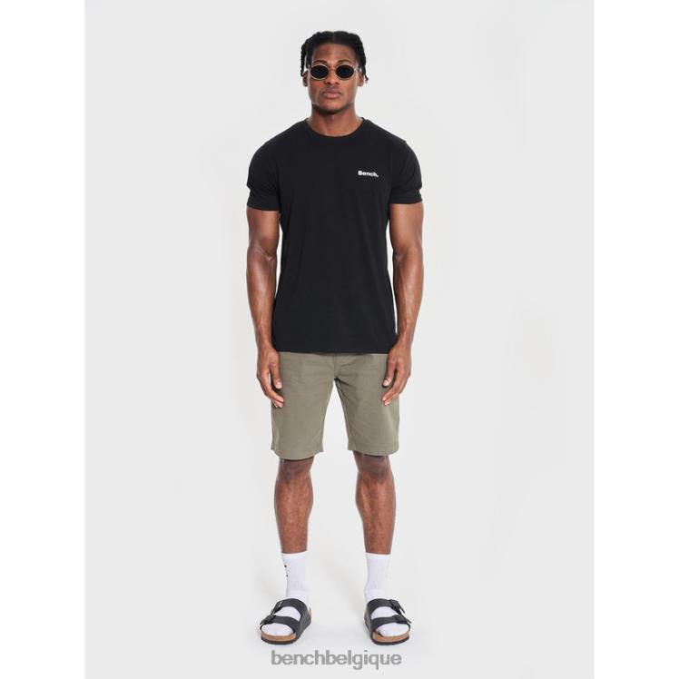 vêtements Bench short chino hotspur kaki Hommes 042X242
