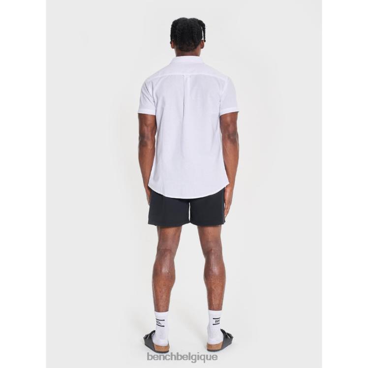 vêtements Bench short de bain bleu azur noir Hommes 042X245