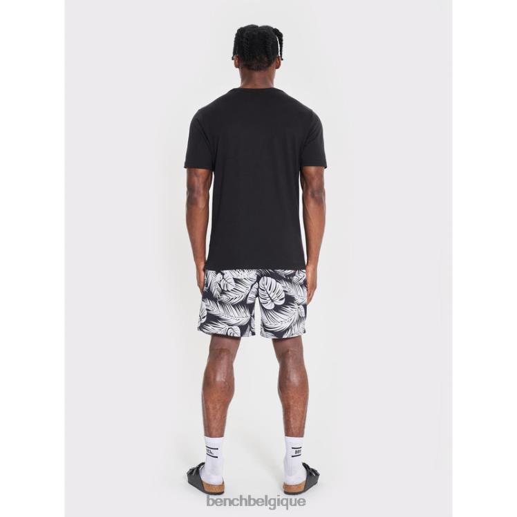 vêtements Bench short de bain tropiques noir Hommes 042X241