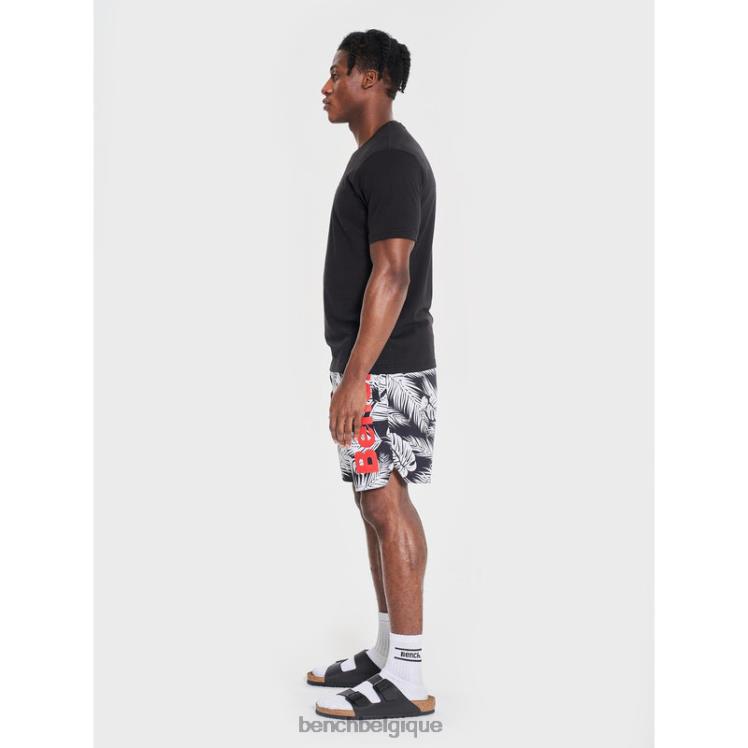 vêtements Bench short de bain tropiques noir Hommes 042X241
