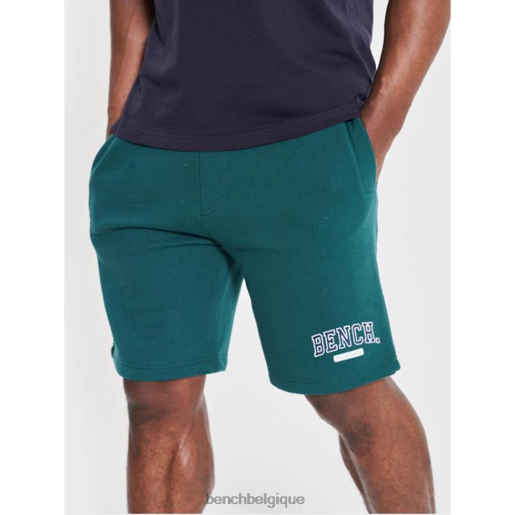vêtements Bench short polaire raldo vert Hommes 042X249