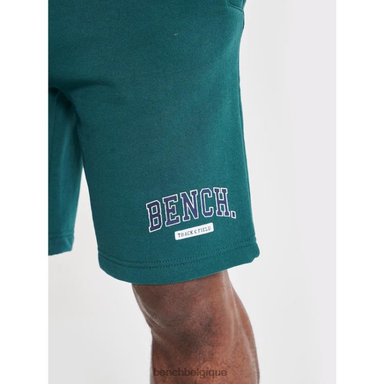 vêtements Bench short polaire raldo vert Hommes 042X249