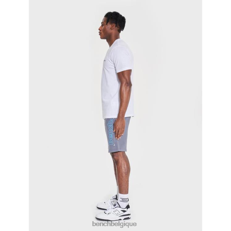 vêtements Bench short polaire sylo gris acier Hommes 042X247