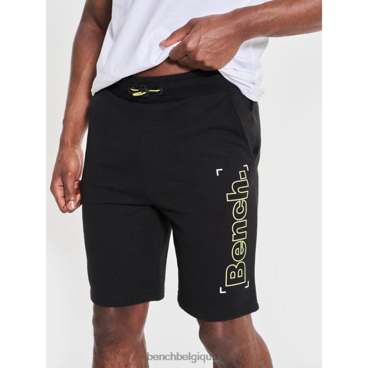 vêtements Bench short polaire sylo noir Hommes 042X248