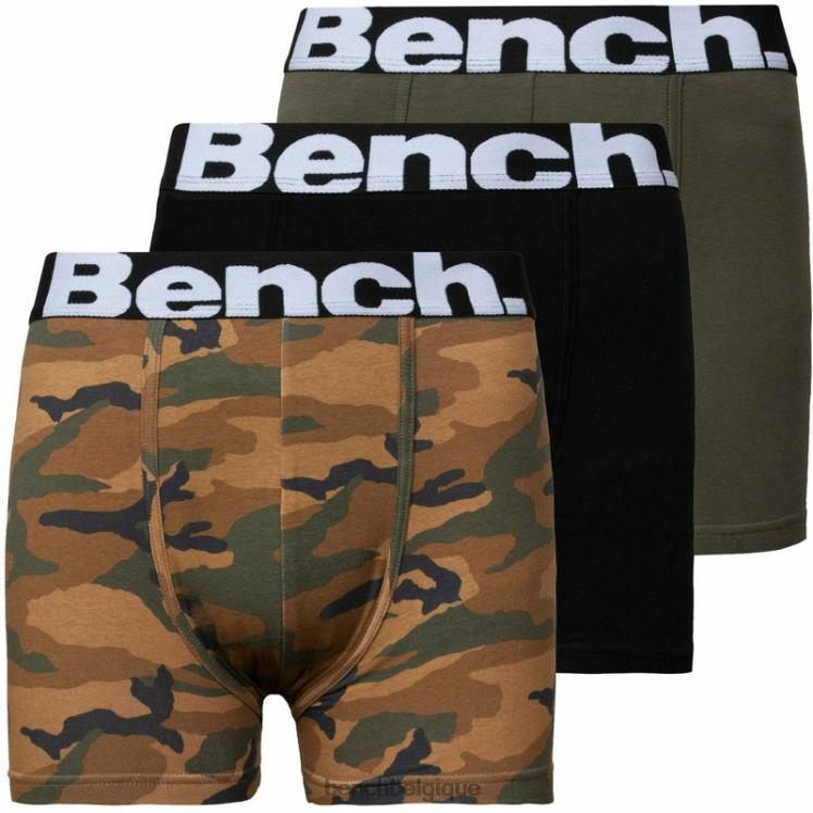 vêtements Bench boland lot de 3 boxers assorti Hommes 042X284