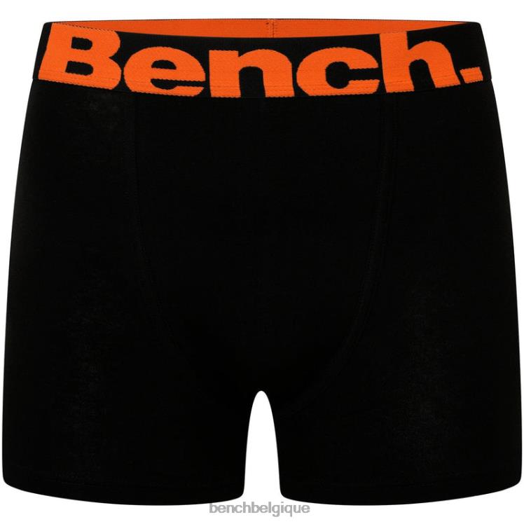 vêtements Bench diego lot de 7 boxers noir Hommes 042X282