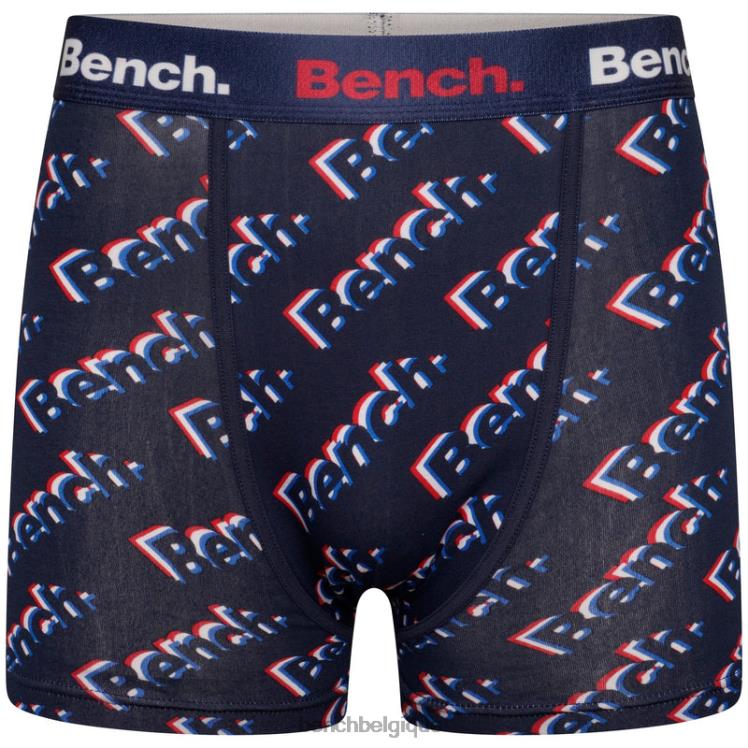 vêtements Bench lot de 3 boxers chambard assorti Hommes 042X275