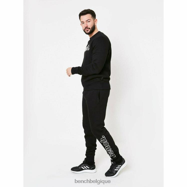 vêtements Bench ensemble de survêtement 3 pièces akon noir Hommes 042X269