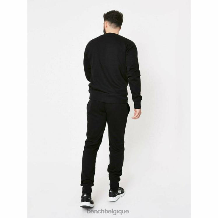 vêtements Bench ensemble de survêtement 3 pièces akon noir Hommes 042X269