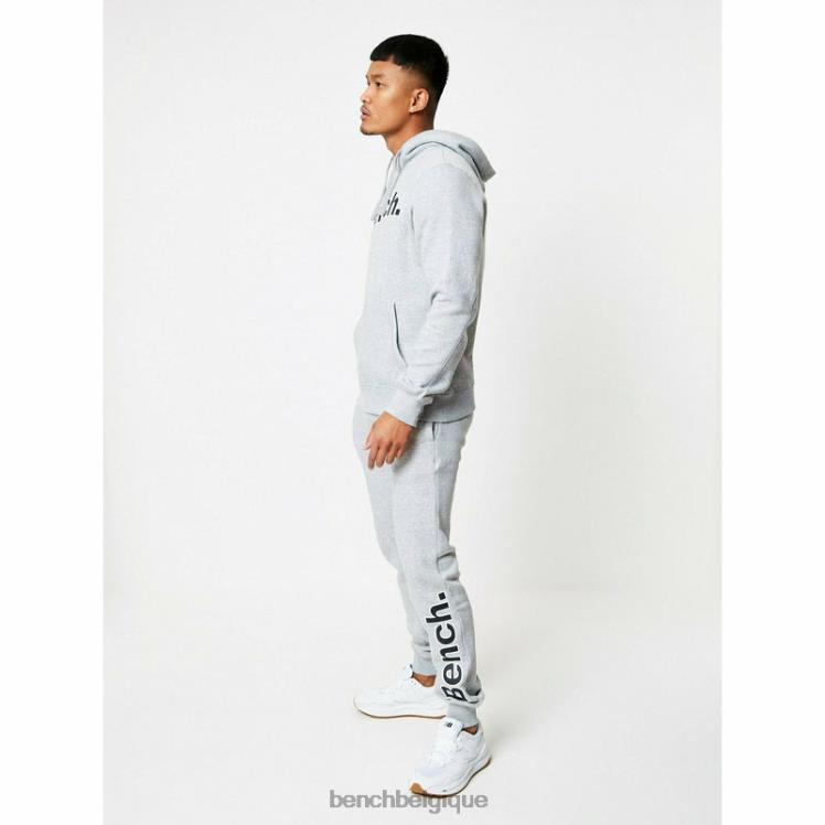 vêtements Bench ensemble de survêtement 3 pièces axel gris chiné Hommes 042X270