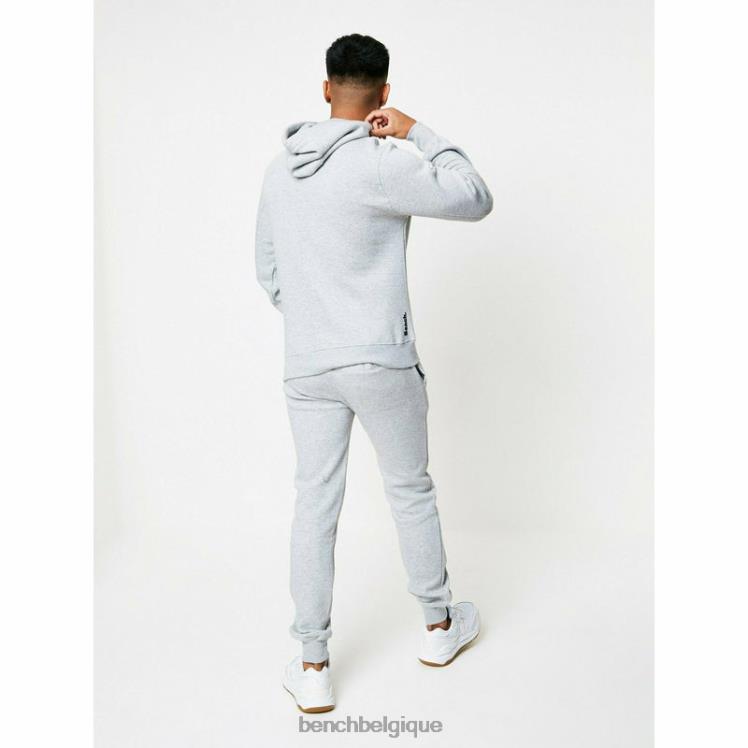 vêtements Bench ensemble de survêtement 3 pièces axel gris chiné Hommes 042X270