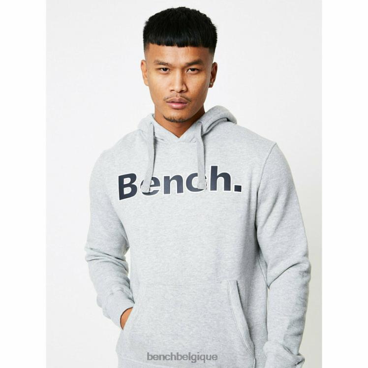 vêtements Bench ensemble de survêtement 3 pièces axel gris chiné Hommes 042X270