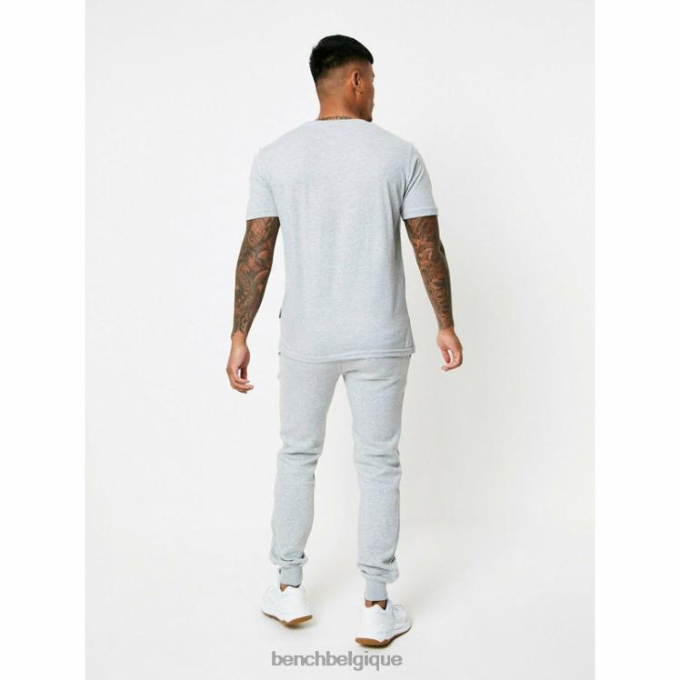 vêtements Bench ensemble de survêtement 3 pièces axel gris chiné Hommes 042X270
