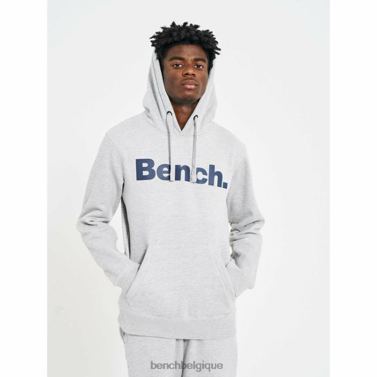 vêtements Bench survêtement polaire maillet 2 pièces gris chiné Hommes 042X267