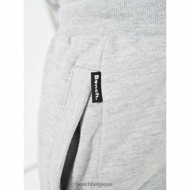 vêtements Bench survêtement polaire maillet 2 pièces gris chiné Hommes 042X267