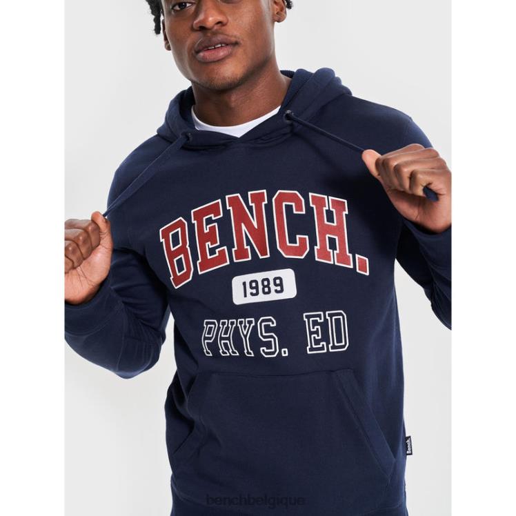 vêtements Bench sweat à capuche marine Hommes 042X237