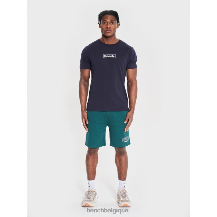 vêtements Bench t-shirt durable angus marine Hommes 042X218