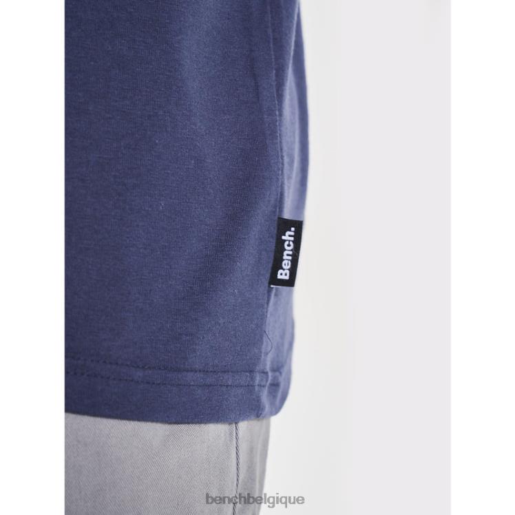 vêtements Bench t-shirt sullivan marine Hommes 042X211