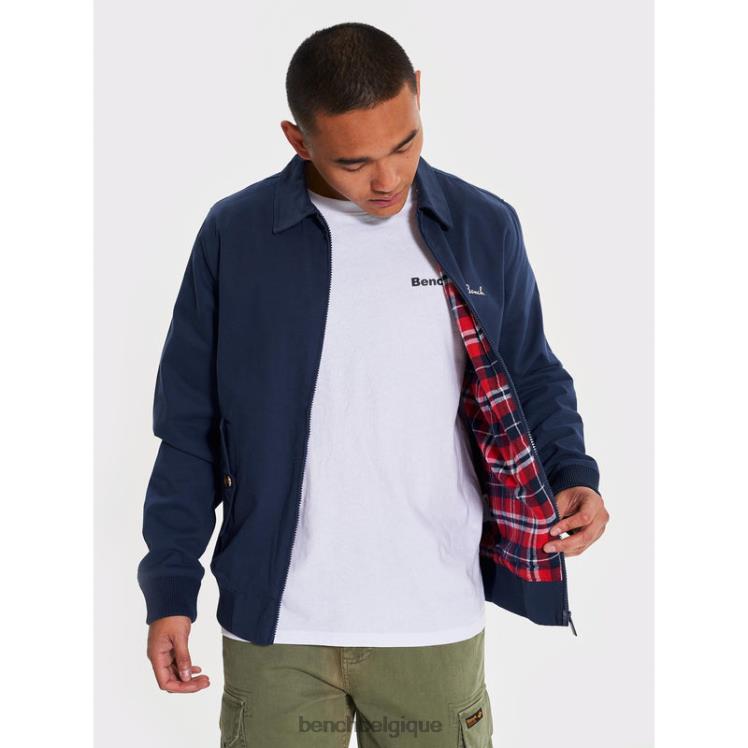vêtements Bench veste harrington marine Hommes 042X240