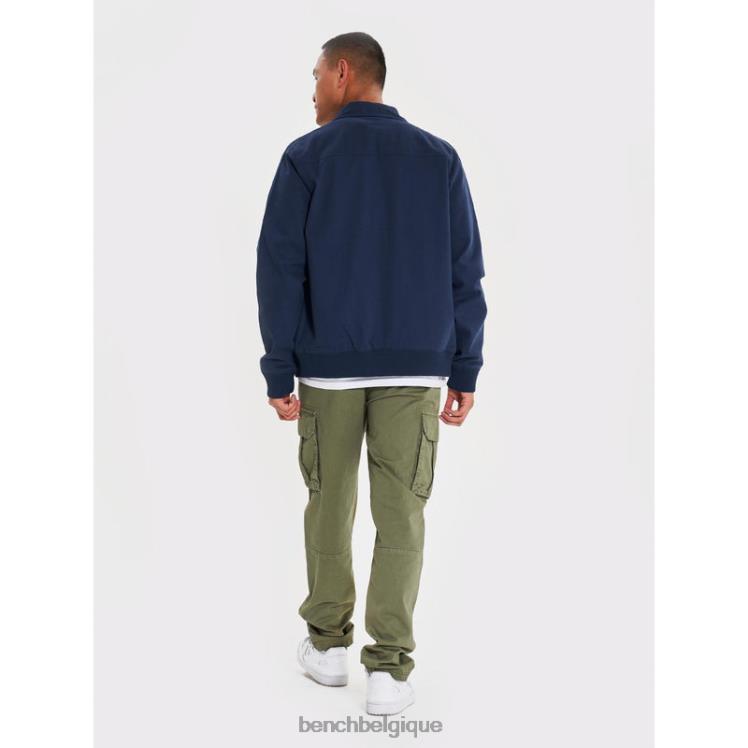 vêtements Bench veste harrington marine Hommes 042X240