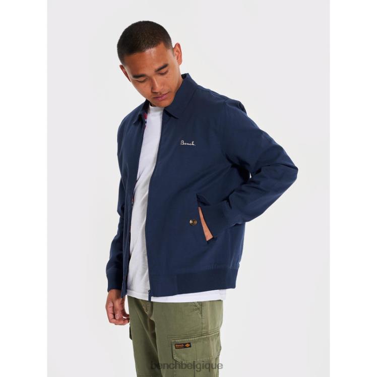 vêtements Bench veste harrington marine Hommes 042X240